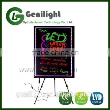 Animation Display Function Custom acrylic led writing board