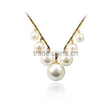 Latest Beautiful Wholesale Elegant Classical Style Charm Women Pearl Necklace photo-3
