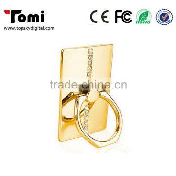 Crystal Rhinestone Ring Holder Bling Diamond Finger Phone Support, Universal Metal Cell Phone Holder Stand Support Car Holder