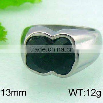 Factory Direct Sale Attractive Design Ring for Men With Black Stone photo-2