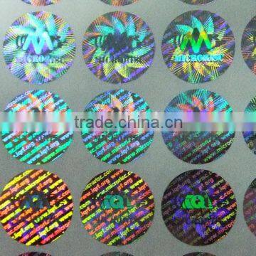 Manufacturing secure genuine holographic label