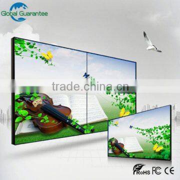 full hd 46 inch ultra narrow 3x3 lcd video wall with global guarantee