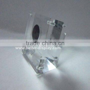 clear acrylic crystal diamond holder