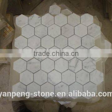 Carrara Marble Mosaic