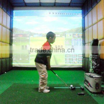 china 3D screen golf simulator