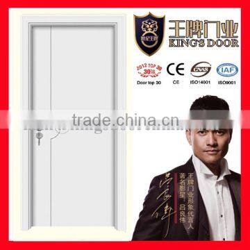 Solid wooden veneer door for meeting room