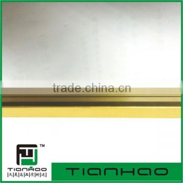 golden metal edge banding for home furniture GUANGDONG