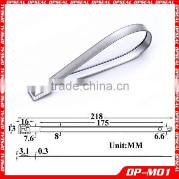 Security Tinplate Metal Strap Container Seal DP-M01