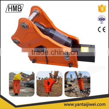 Excavator demolition used hydraulic rock breaker hammer