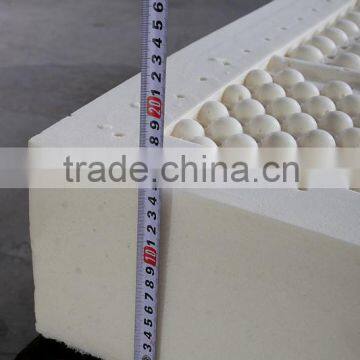 Thick Natural Latex Foam Knitted Fabric Removable Zipper off Mattress