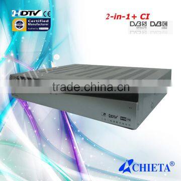 DVB-C & DVB-S2 Digital Combo Satellite Set Top Box photo-2