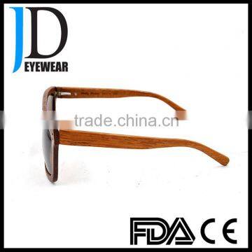 Factory Directly Wholesale Simple Ultra-light Big Frame Not Expensive Wood Sunglasses
