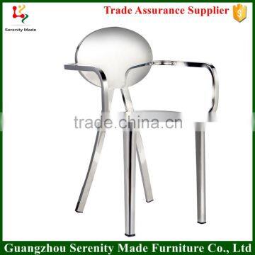 Replica Stainless steel louis chairs outdoor furniture