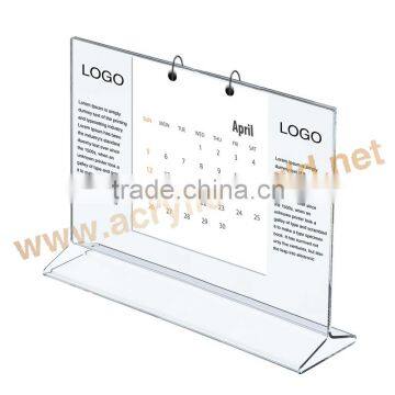 Customized Table Top Print Holder Acrylic Calendar Frames Holder photo-5