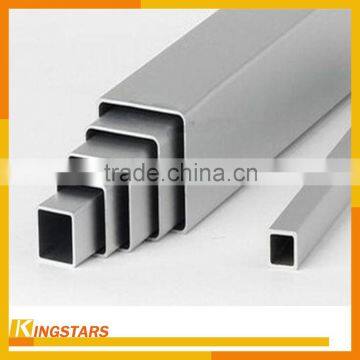 Square aluminum extrude pipes, tubes