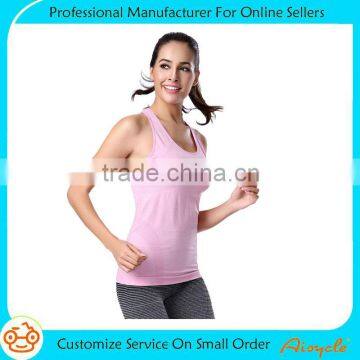 Hot sale women custom softextile sport yoga wear tank top