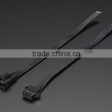 4 Pin JST SM 2.5mm Connector Plug Or Socket Jumper Wire Cable Assembly Black 15cm