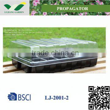 Cheap garden propagator tray / nursery tray LJ-2001-2