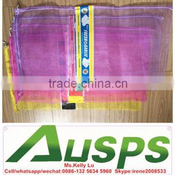 mesh bag for packing garlic and ginger