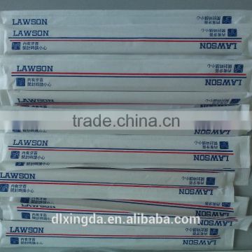 4.5*203mm Disposable Aspen Genroku Wood Chopsticks Packed in whole Paper Bag