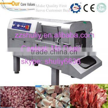 Stainless Steel Frozen Pork Dicing Machine Meat Strip Cutting Machine for sale