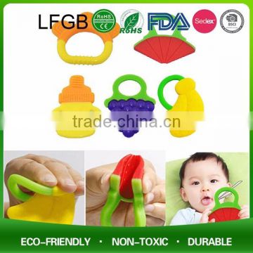 100% Food Grade Silicone Baby Teethers