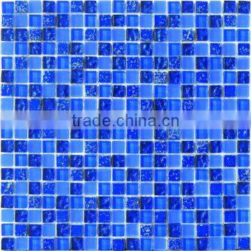 Blueberry classical crystal mosaic and glass mosaic, bathroom,swiming pool