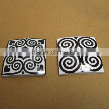 Black White Lacquer product for Wall Decoration - 100% handmade in Vietnam