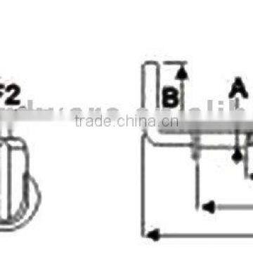 L shape screws with washer (rigging hardware)