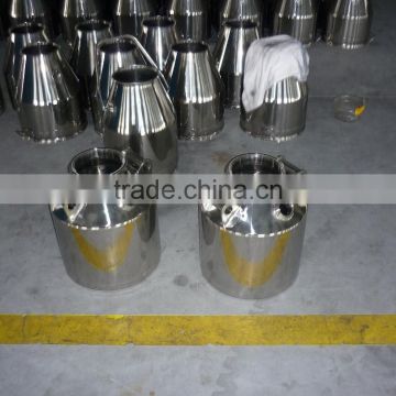 Stainless Steel sample bottle with handle