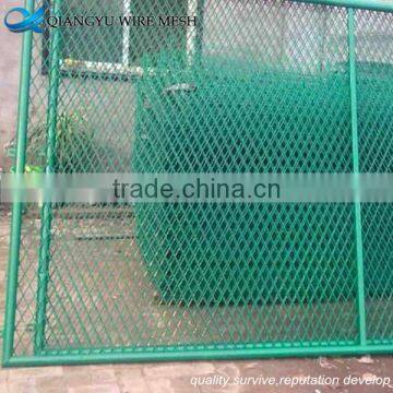 Outdoor Green Color Anti Dazzle Expanded Metal Mesh Fence photo-2