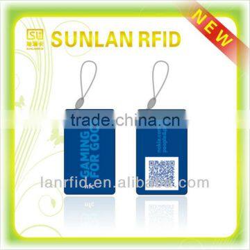 PVC passive rfid tag with metal ring