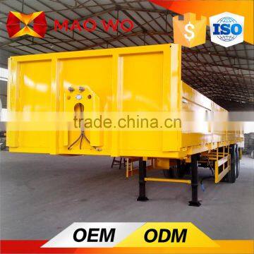 Spain OEM 18 to 80 Ton Bulk Cargo Side Wall Truck Trailer