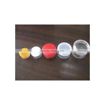 Plastic Cosmetic Containers Mini Jar 3g