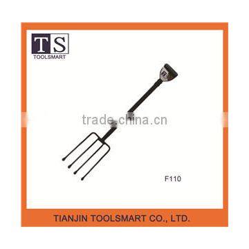 garden tools steel fork with steel handle F110