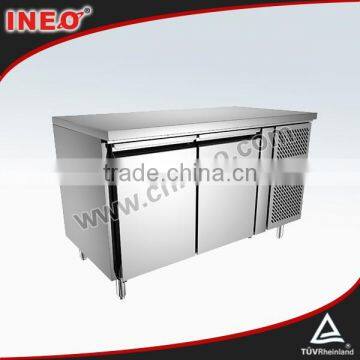 2 Door Stainless Steel Commercial Blast Chiller Freezer Restaurant