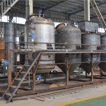 Sunflower oil refining process