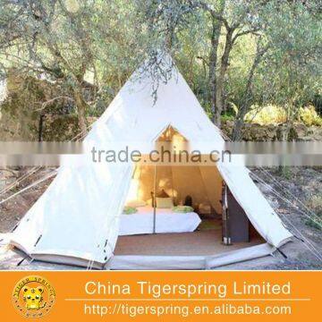 Outdoor 5m Canvas Camping Tent Family Camping Tent Teepee