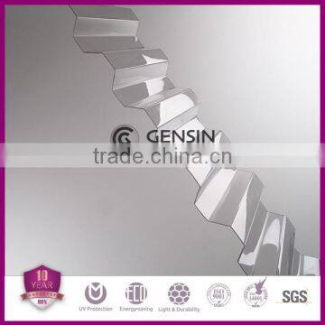 Grade A Polycarbonate Corrugated Sheet/ PC Wave Sheet/Profile Sheet