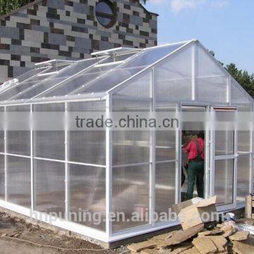 Outdoor polycarbonate expand farming growing greenhouse equipment