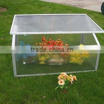 small mini aluminium greenhouse