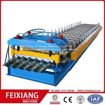 Roof and Wall Glazed Tile Roll Forming Machine photo-2