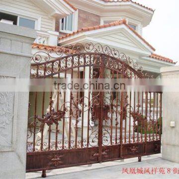 Bisini Customied Cast Iron Gate, Swing Iron Villa Main Gate photo-6