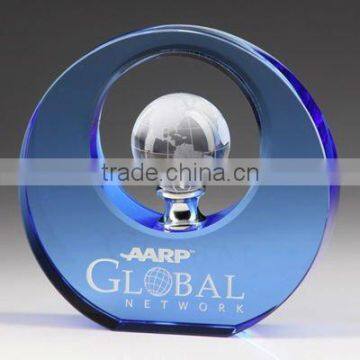 2016 wholesale crystal golf award trophy