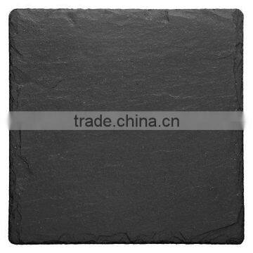 100% smooth and flat rough edge natural slate placemat wholesale