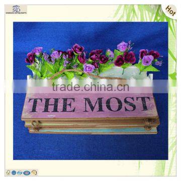 Bar Home Decoration Mdf Material Hanging String Letter Plate photo-4