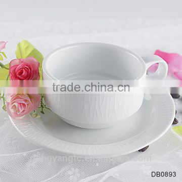 2017 hot sale factory ceramic porcelain decal tea coffee cup set