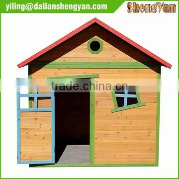Kids Outdoor Wooden Cubby House photo-2