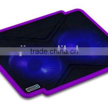 Supply Fashion Ultrathin Double Fan Notebook Radiator photo-4