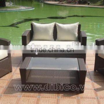 New Style Fashion Outdoor Garden PE Rattan Sofa photo-5
